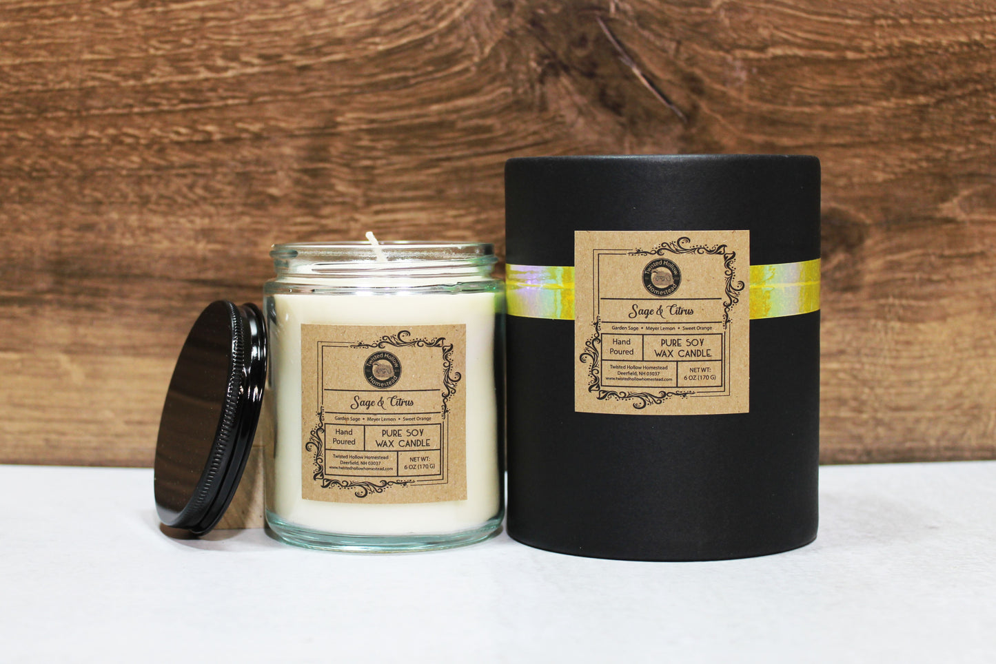 Sage & Citrus Soy Candle