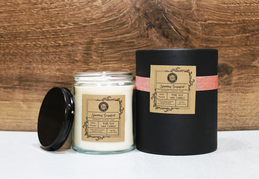 Sparkling Grapefruit Soy Candle